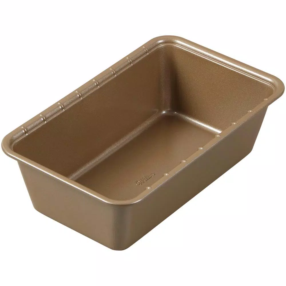 Wilton 5-Piece Ceramic-Coated Non-Stick Bakeware Set, Gold