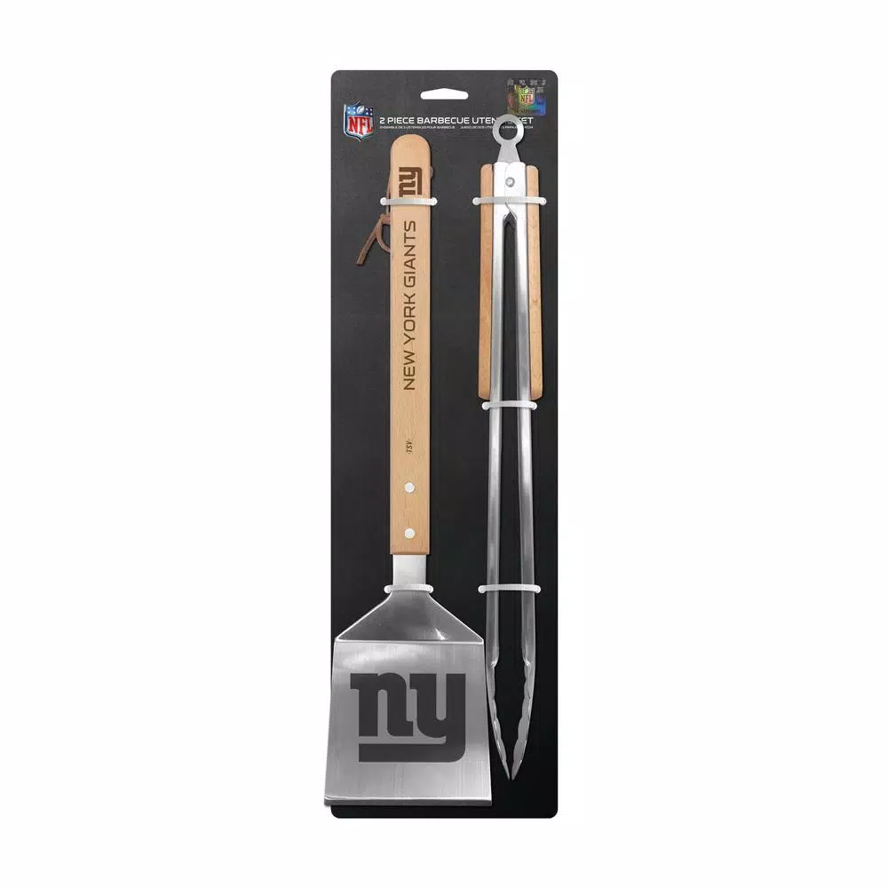 sportsvault The Sports Vault New York Giants 2-Piece BBQ Utensil Set