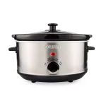 Courant 3.5 Qt. Stainless Steel Slow Cooker with Temperature Settings thumbnail 1