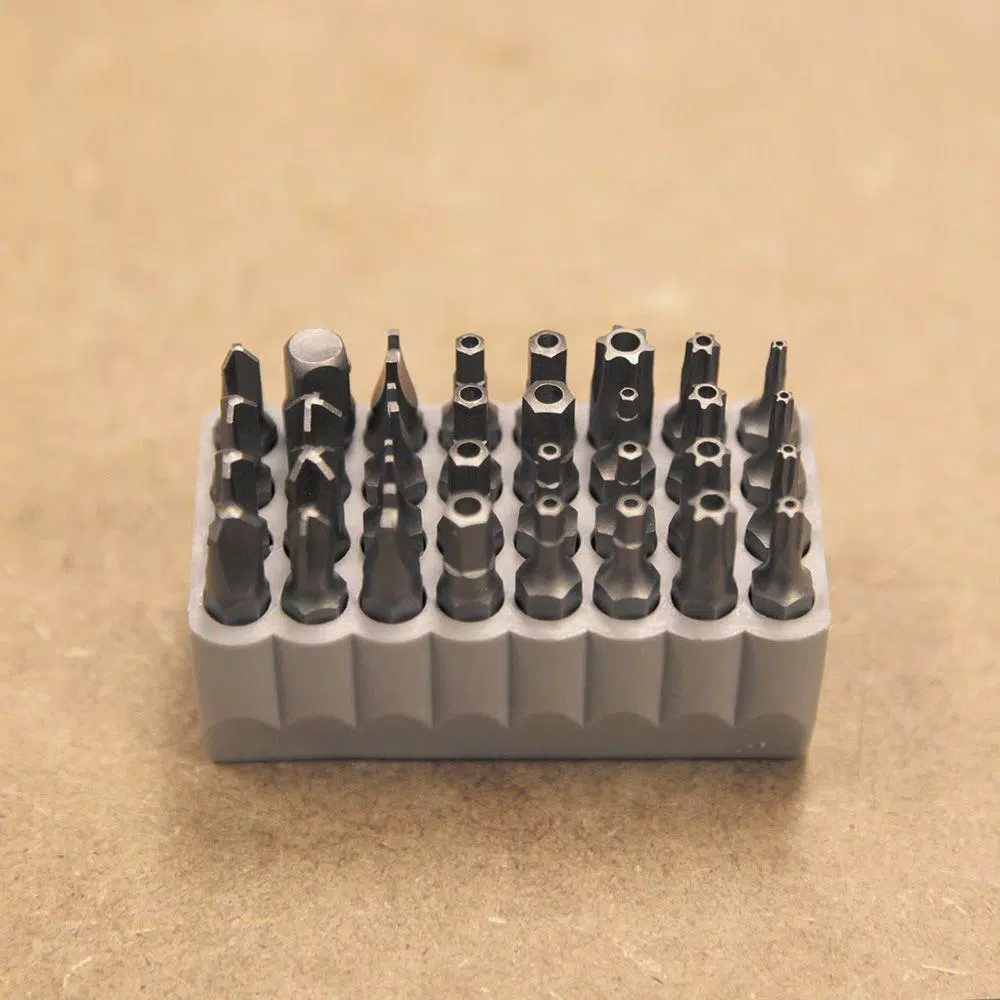 Klein Tools 32-Piece Tamperproof Bit Set with PVC Storage Block