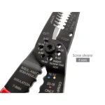 Steelman 41874 8 in. Universal Wire Stripper, Cutter, and Crimper thumbnail 6