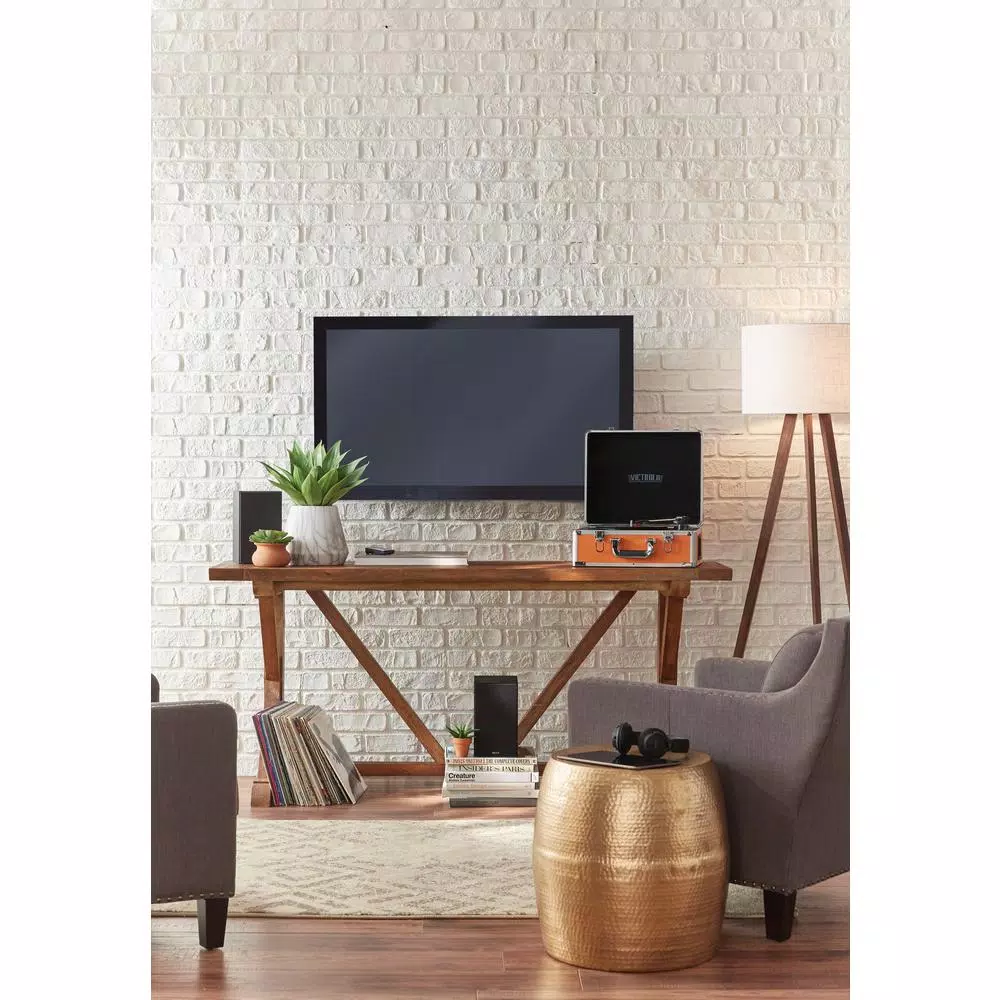 CosmoLiving by Cosmopolitan Modern Reflections 10 in. White and Gray Marble Ceramic Vase with Gold Rim