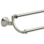 Delta Mandara 24 in. Double Towel Bar, Brushed Nickel thumbnail 2