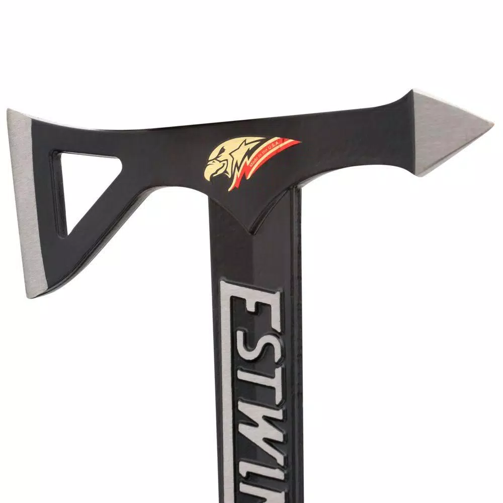 Estwing Black Eagle Tomahawk Axe with Durable Leather Grip