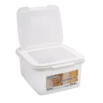 Lustroware Clear Plastic Food Storage Box 2-Piece Set with Airtight Seal thumbnail 1