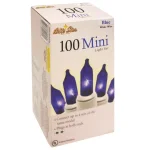 Brite Star 2-Pack Blue Mini Incandescent String Lights with White Wire, 100 Lights per Set thumbnail 2
