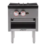 Magic Chef Commercial Single Burner Natural Gas Stock Pot Range, 80,000 BTU, Stainless Steel thumbnail 1
