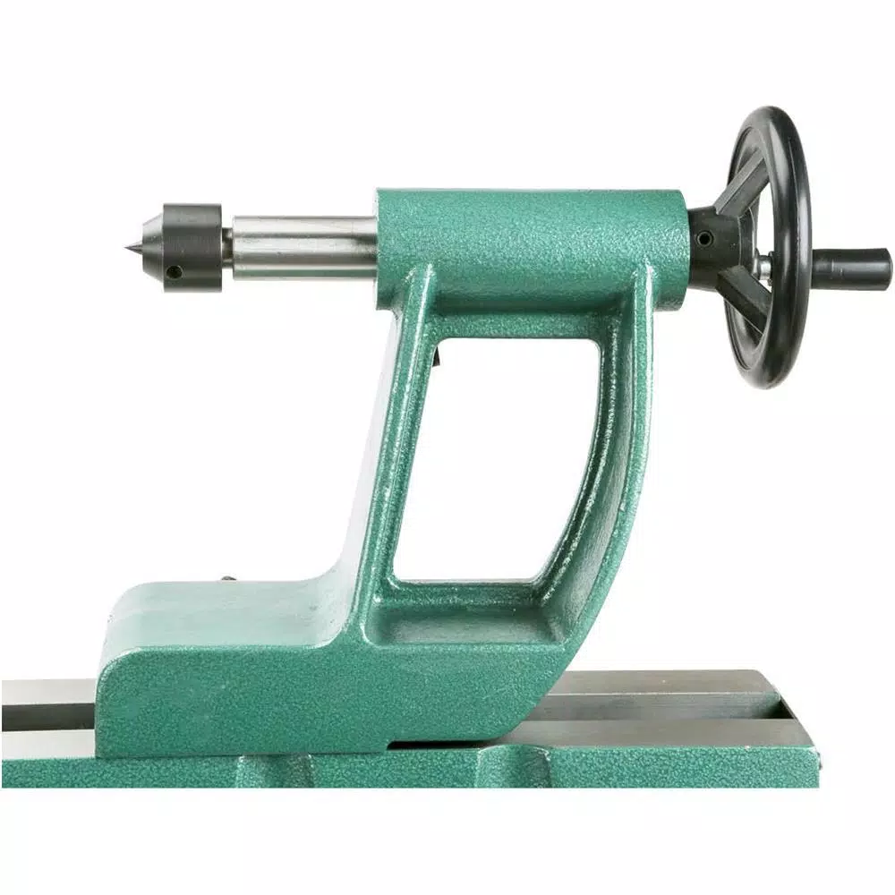 Grizzly Industrial 16 in. x 46 in. Wood Lathe with 2 HP Motor and Digital DRO Spindle Tachometer
