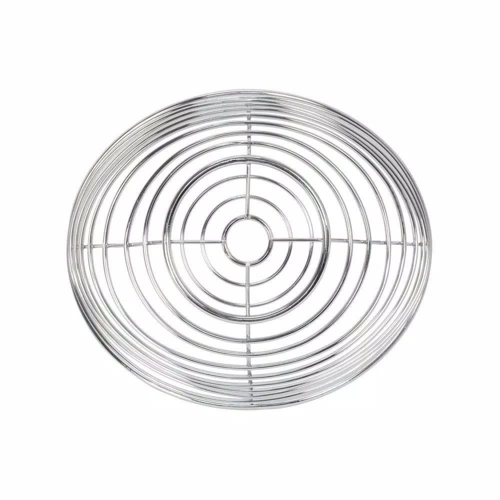 Spectrum Opus Chrome Steel Fruit Bowl - Decorative Countertop Produce & Bread Basket