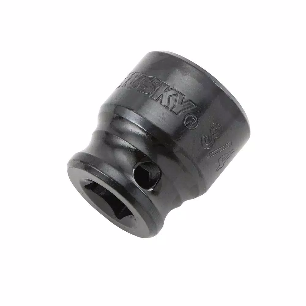 Husky 3/8 in. Drive SAE Impact Socket Set, 9-Piece