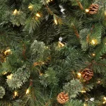 Home Accents Holiday 9 ft Alexander Pine Pre-Lit LED Artificial Christmas Tree with 650 SureBright Warm White Lights thumbnail 8