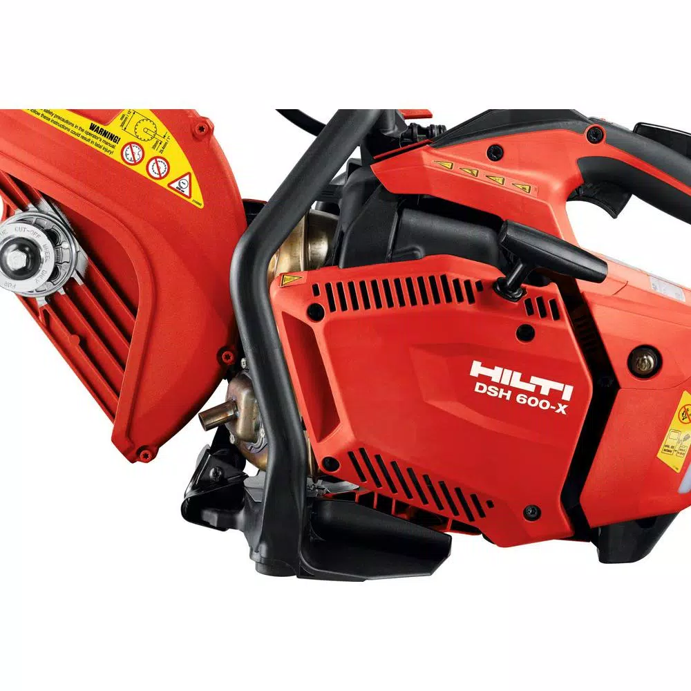 Hilti DSH 600-X 12 in. Hand Held Gas Saw Bundle with 10 Abrasive Metal Cutting Blades