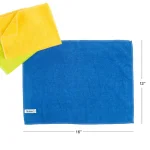 Stalwart Microfiber Cleaning Cloths, 16 x 12 in., 36-Pack, Assorted Colors thumbnail 2