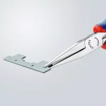 KNIPEX 5-3/4 in. Electronics Pliers with Flat Tips and Comfort Grip thumbnail 5