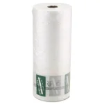 Inteplast Clear Polyethylene Produce Bags, 12 x 20 in, 9 Microns, 875 per Roll, 4 Rolls per Carton thumbnail 1