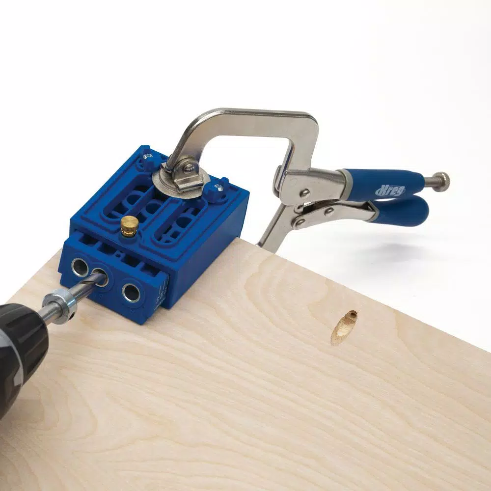 Kreg Joinery Jig Master System Drill Jig with Hardened Steel Guides