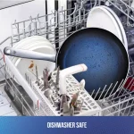 Blue Diamond 10-Piece Aluminum Ceramic Nonstick Cookware Set, Blue thumbnail 6