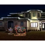 Fraser Hill Farm 48 in. North Pole Christmas LED Light Sculpture thumbnail 3