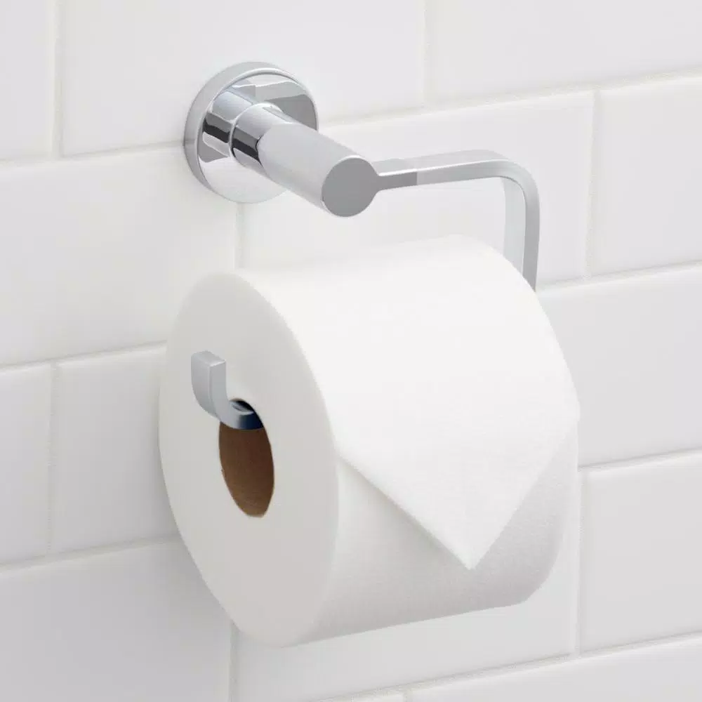Glacier Bay Modern Chrome Towel Ring