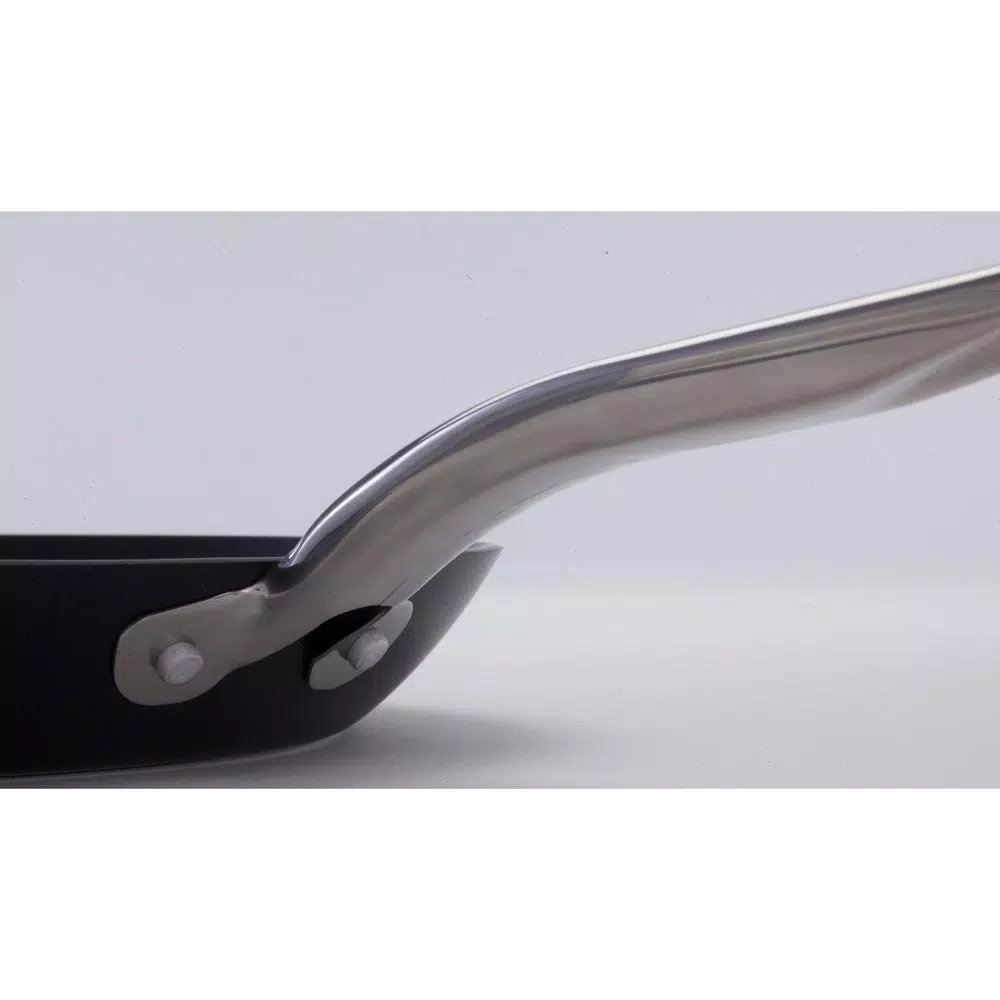 T-fal Prograde 10-Piece Aluminum Nonstick Cookware Set with Hard Titanium Reinforcement, Gray