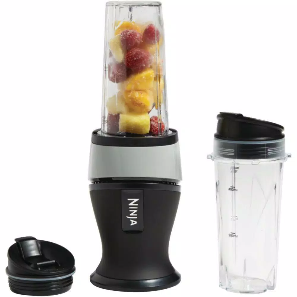 Ninja Fit 700W Personal Blender, 16 oz. Nutri Ninja Cups, Black