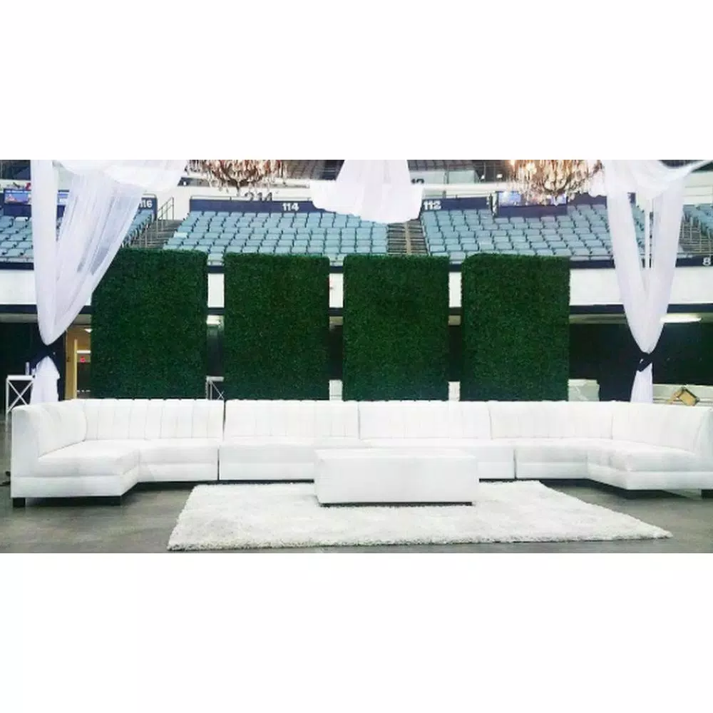 Ejoy Milan Artificial Boxwood Hedge Greenery Panels, 20 in. x 20 in. (6-Piece Set)