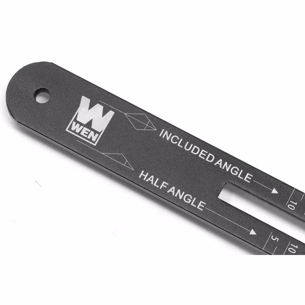 WEN 0.5 in. Aluminum Miter Saw Bevel Gauge and Corner Angle Finder