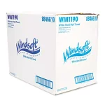 Windsoft White Hardwound Roll Towels, 8 in. x 600 ft, 1-Ply, 12 Rolls per Carton thumbnail 3