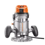 RIDGID 11 Amp 2 HP 1/2 in. Corded Fixed Base Router thumbnail 1
