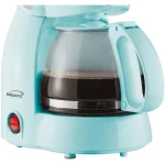 Brentwood Appliances TS-213BL 4-Cup Drip Coffee Maker, Blue thumbnail 5