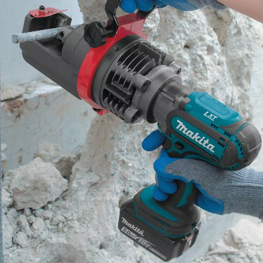 Makita 18V LXT Cordless Rebar Cutter Kit with 5.0Ah Battery and Charger