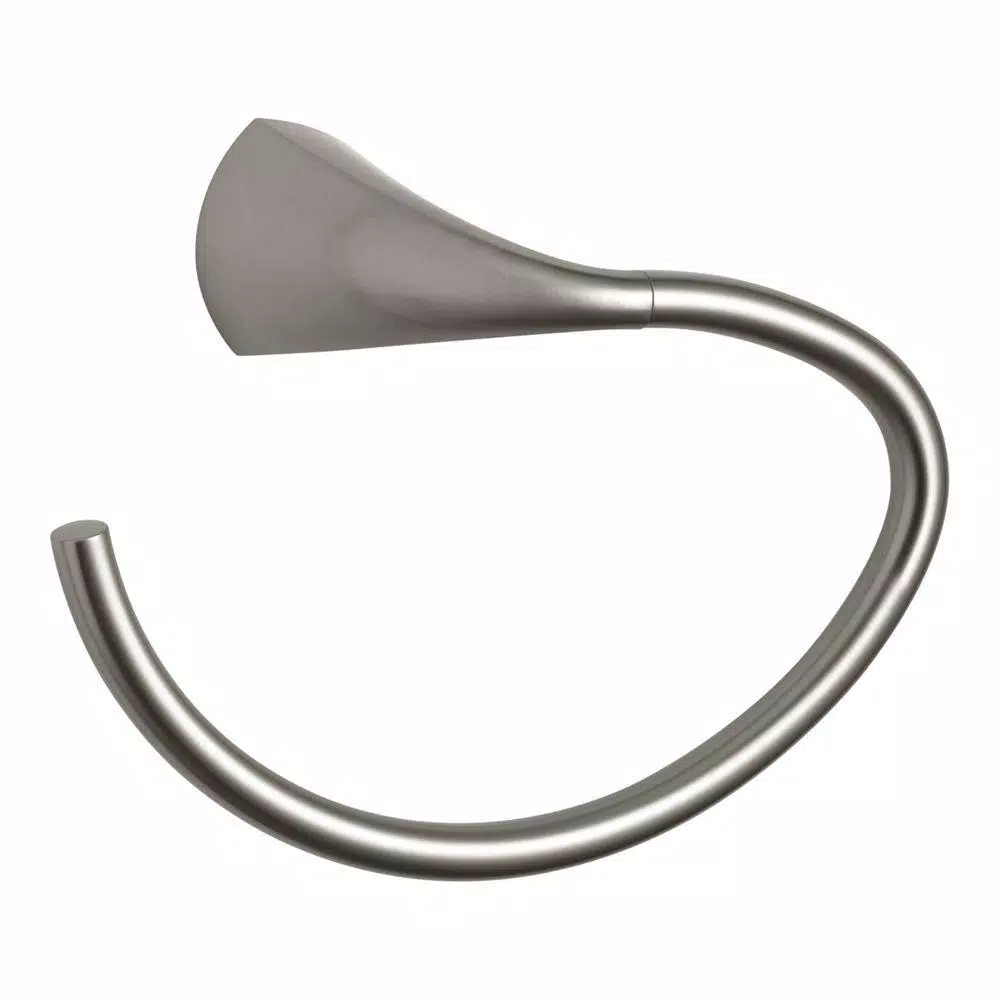 KOHLER Alteo 3-Piece Brushed Nickel Bathroom Hardware Set: Towel Bar, Towel Ring, and Toilet Paper Holder