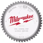Milwaukee 7-1/4 in. 48T Carbide Metal Cutting Circular Saw Blade thumbnail 1