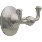 Delta Greenwich II Double Prong Towel Hook, SpotShield Brushed Nickel thumbnail 1