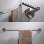 Kraus Elie 24 in. Single Towel Bar, Brushed Nickel thumbnail 4