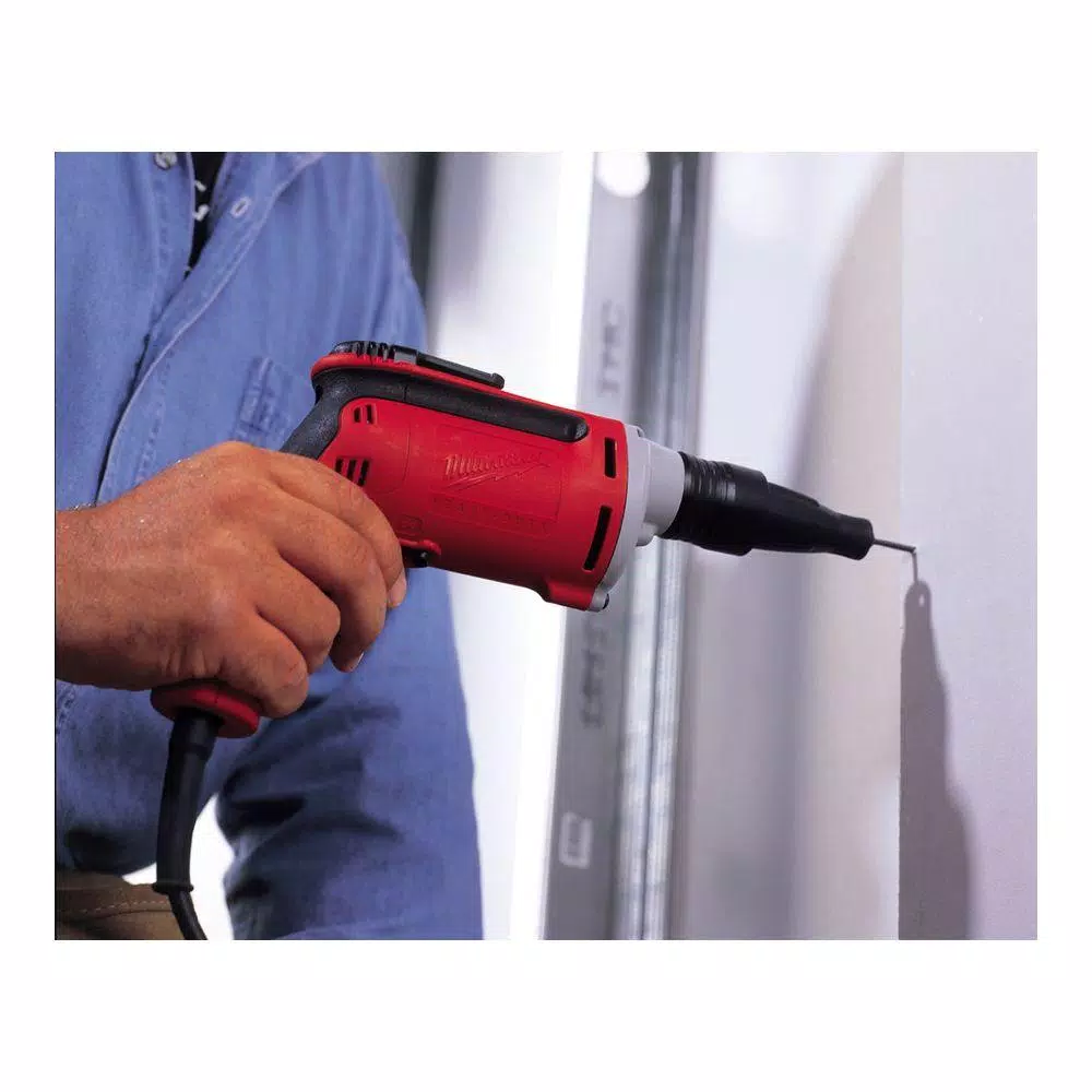 Milwaukee 6742-20 Corded Drywall Screwdriver, 6.5 Amp, 4000 RPM