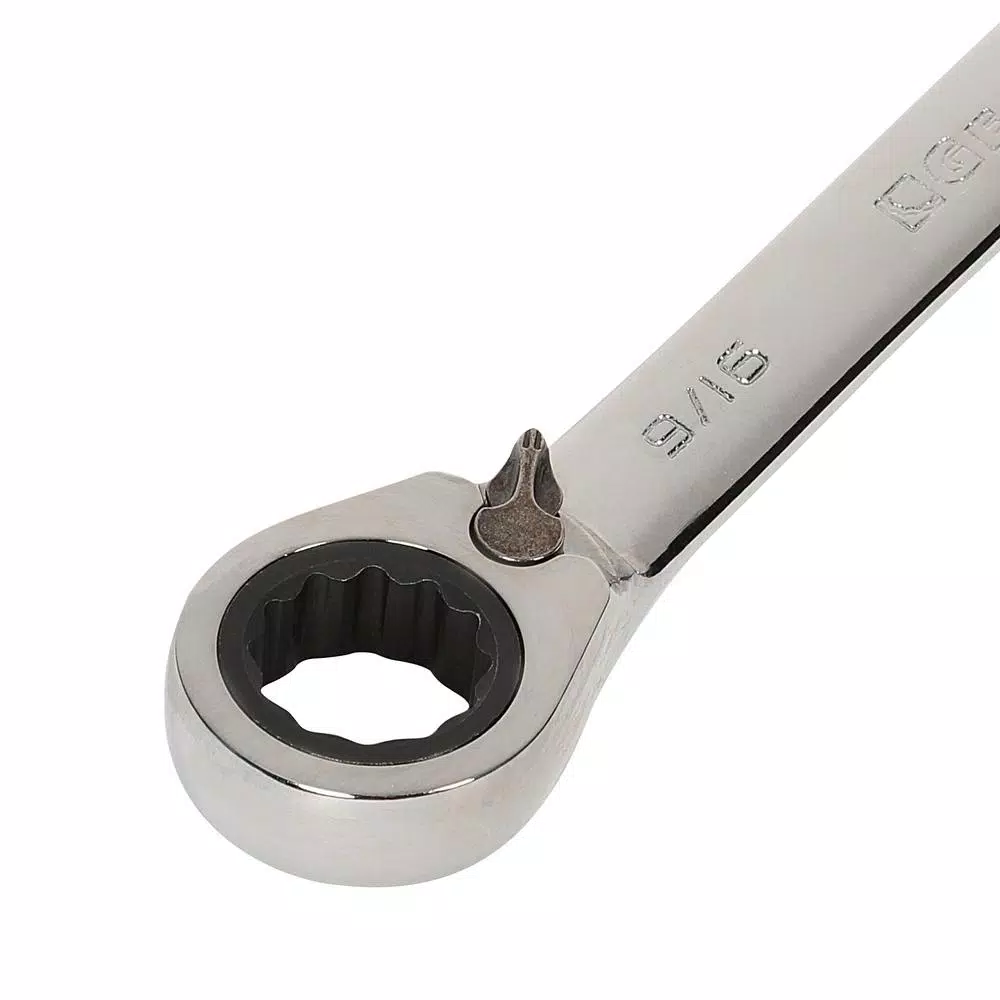 GEARWRENCH 9/16 in. Reversible Combination Ratcheting Wrench, 12-Point Steel
