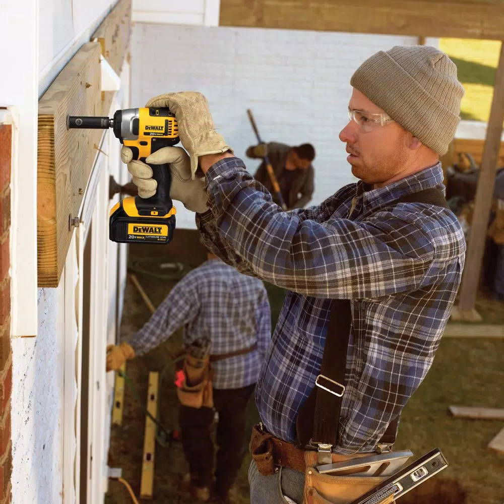 DEWALT 20V MAX Cordless 3/8 in. Impact Wrench Kit with 3 Batteries and Charger
