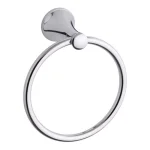 KOHLER Coralais 3-Piece Polished Chrome Bath Hardware Set: Towel Bar, Towel Ring & Toilet Paper Holder thumbnail 5