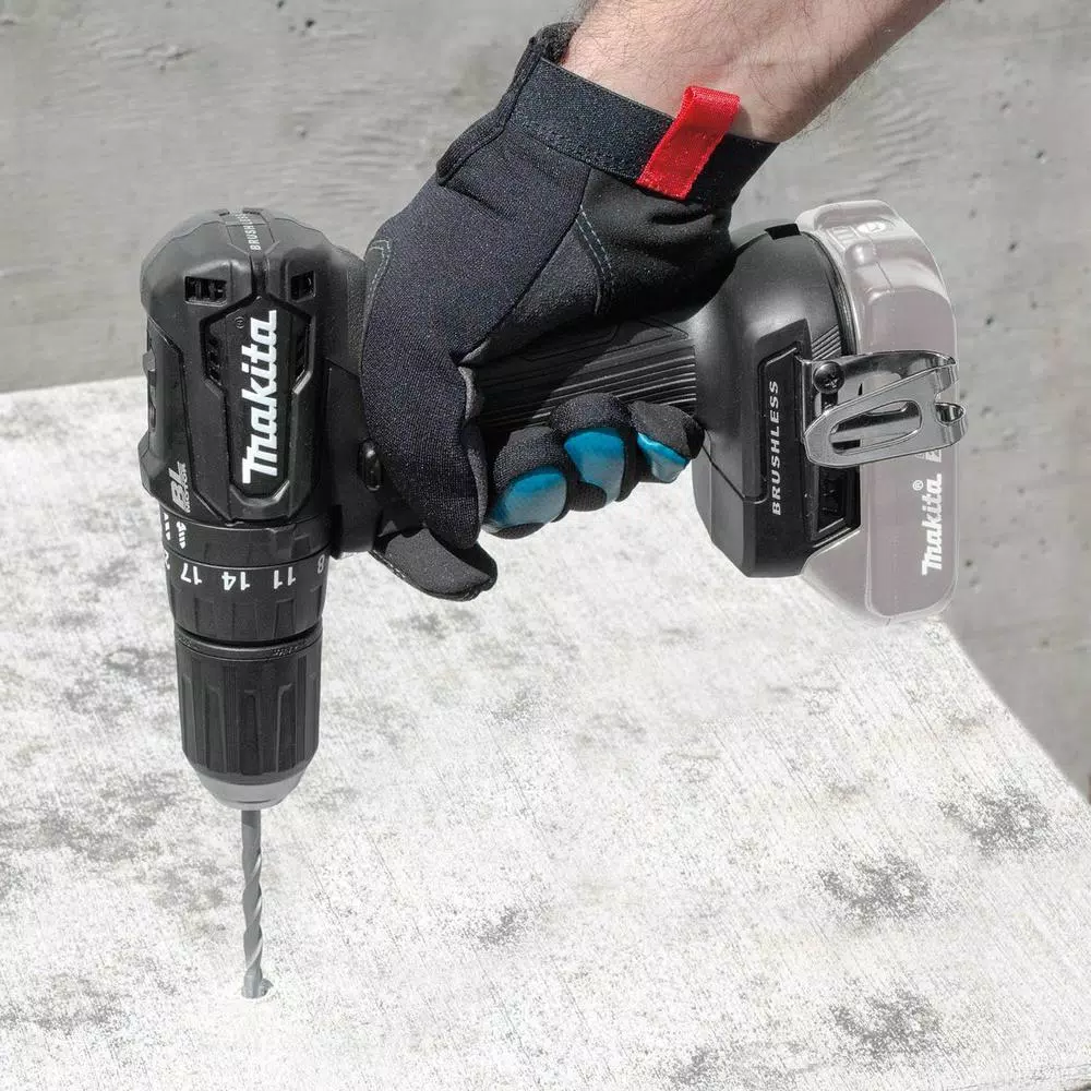Makita 18V LXT Sub-Compact Brushless Cordless Combo Kit: Hammer Drill, Impact Wrench, Circular Saw & 5.0Ah Battery Pack