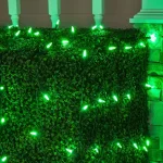 Wintergreen Lighting 48 in. x 72 in. 100-Light M5 LED Green Net Light Set thumbnail 2