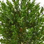 Nearly Natural 58 in. Artificial Olive Topiary Tree, UV-Resistant Indoor/Outdoor Greenery thumbnail 2