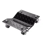 Pentagon Tool Premium Steel Car Tire Dolly 2-Pack, 1500 lb Capacity per Skate thumbnail 3