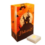 LUMABASE LumaLite Luminaria Kit Halloween House - 6-Count LED Walkway Lights thumbnail 1