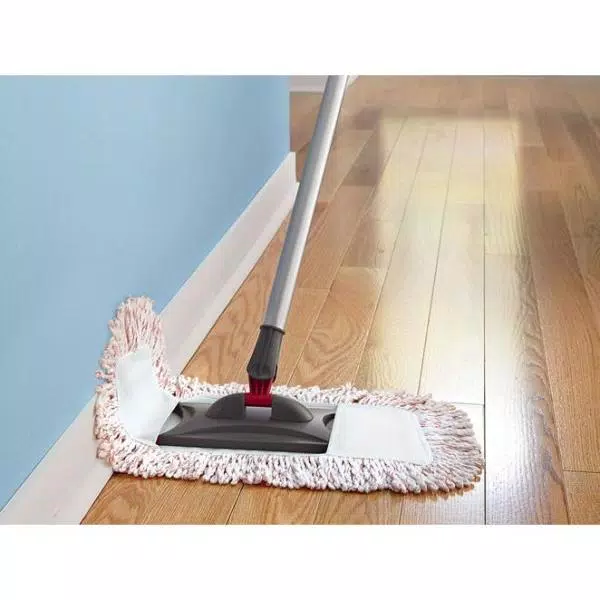 Rubbermaid Flexible Microfiber Dust Mop with Bending Handle for Hardwood and Laminate