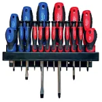 Best Value 19-Piece Screwdriver Set with Magnetic Chrome Vanadium Steel Tips and Ergonomic Handles thumbnail 1