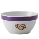 College Kitchen Collection LSU Tigers 4-Piece Party Bowl Set, Purple, 8 oz thumbnail 4