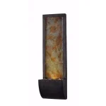 Kenroy Home Triptych Resin and Slate Indoor/Outdoor Wall Fountain, 37 in. thumbnail 1