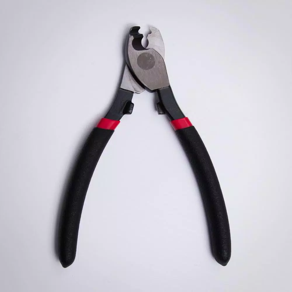 Platinum Tools BTP-6 Coax and Data Cable Cutter, Professional Dual Elliptical Blade Wire Stripper
