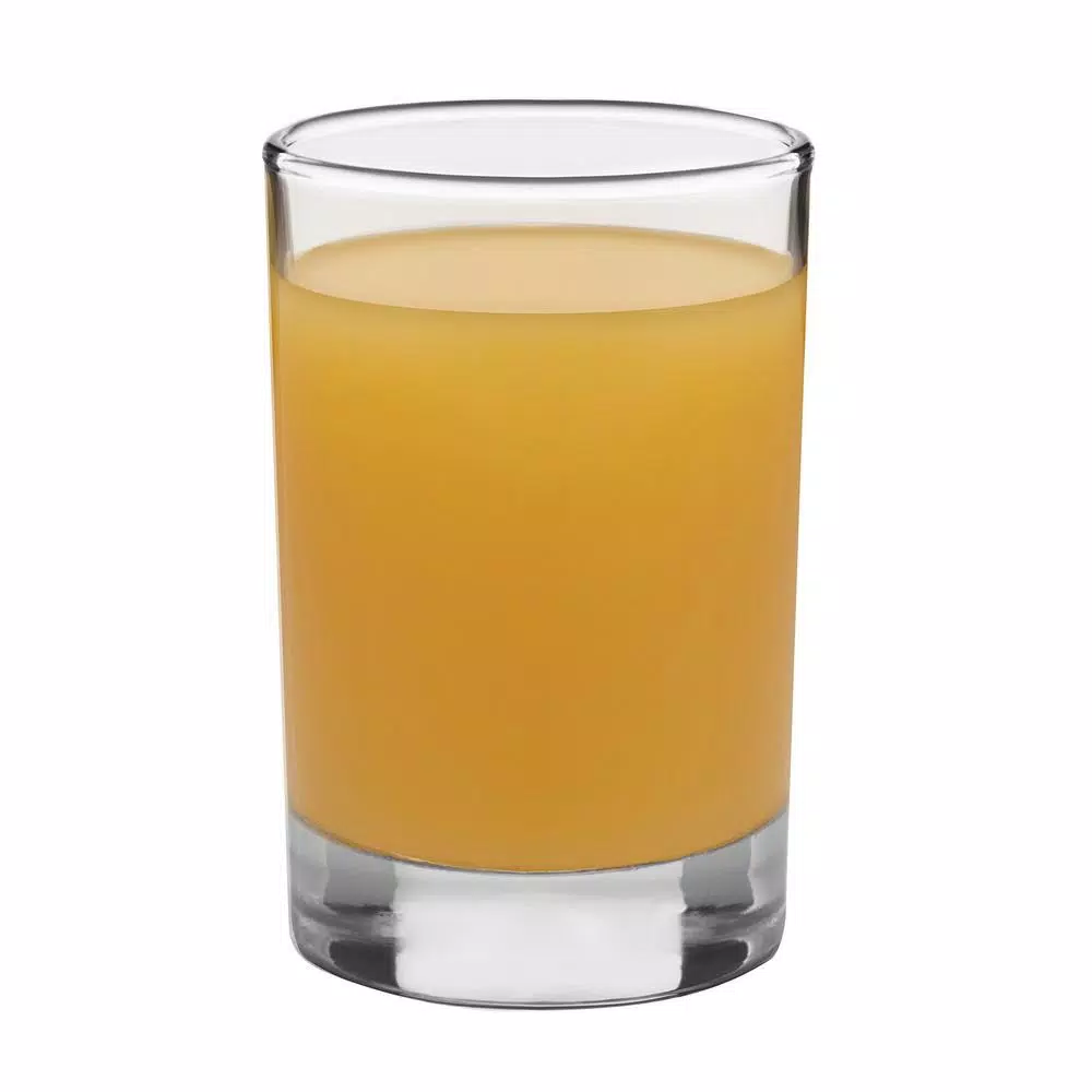 Libbey Modern Heavy Base 5.5 oz. Juice Glass Set, 8-Pack, Clear Glass
